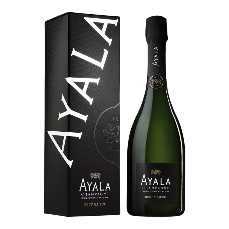 Ayala Brut Majeur, in a box