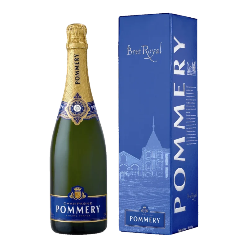 Pommery Brut Royal, у коробці